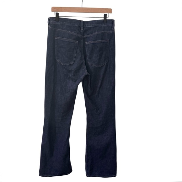 COS Relaxed Flare in Dark Indigo Wash Jeans Size 28 - Picture 5 of 10